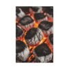 Stylish Grill Art Canvas Print - Charcoal Fire Decor