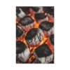 Stylish Grill Art Canvas Print - Charcoal Fire Decor