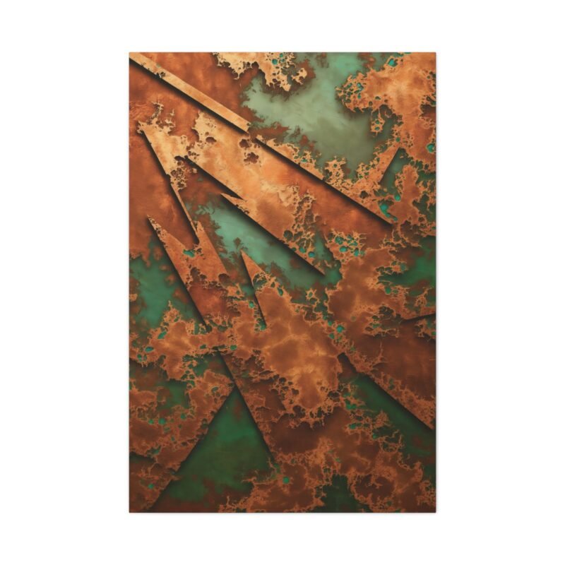 6635280732020623636_2048.jpeg Rustic Abstract Matte Canvas Wall Art - Perfect for Home Decor