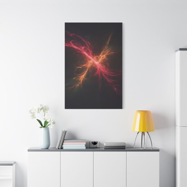 806. Crimson and Gold Nebula Explosion - Image 3