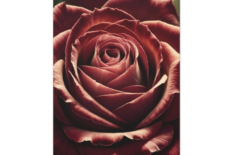 636. Velvet Rose Macro Bloom