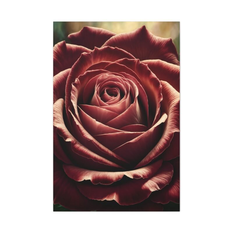 636. Velvet Rose Macro Bloom