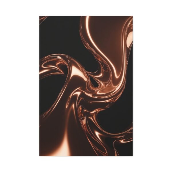 723. Molten Copper Flow Over Obsidian