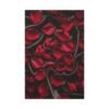 775. Velvet Rose Petals Scattered on a Dark Silk Surface