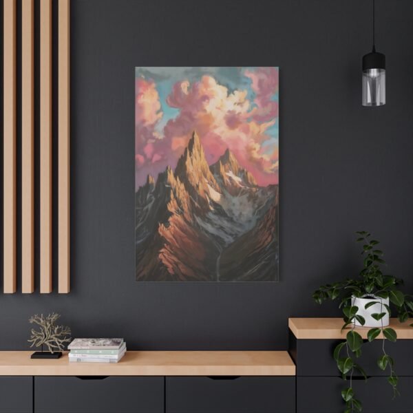 792. Golden Peaks Emerging From Cloud Layers - Image 4