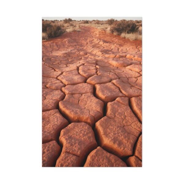 598. Burnt Earth Clay Cracks