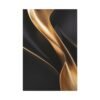 600. Abstract Gold Leaf Streaks