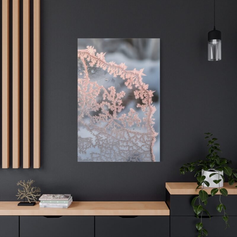 740. Delicate Frost Patterns on Window Glass