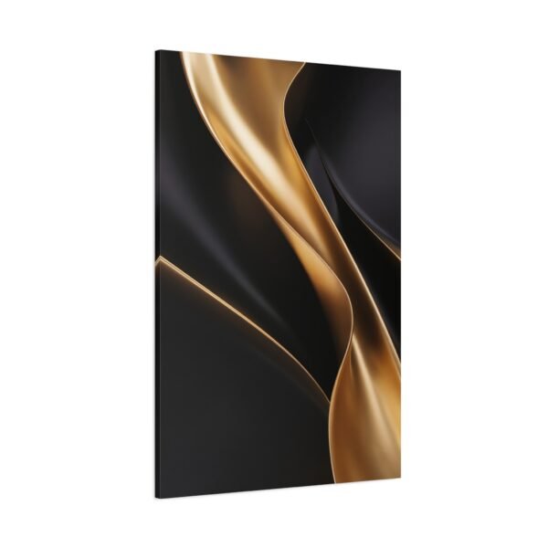 600. Abstract Gold Leaf Streaks - Image 2