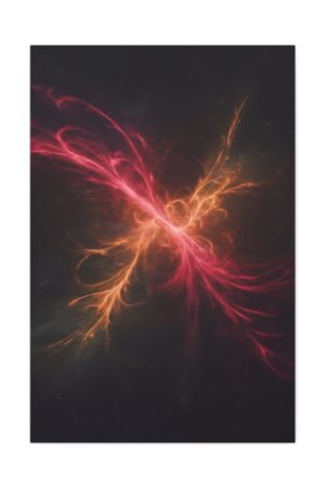 806. Crimson and Gold Nebula Explosion