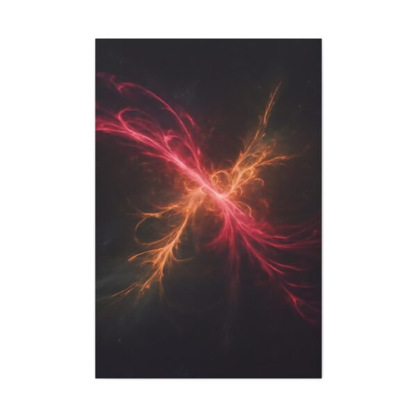 806. Crimson and Gold Nebula Explosion