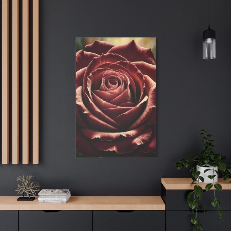 636. Velvet Rose Macro Bloom