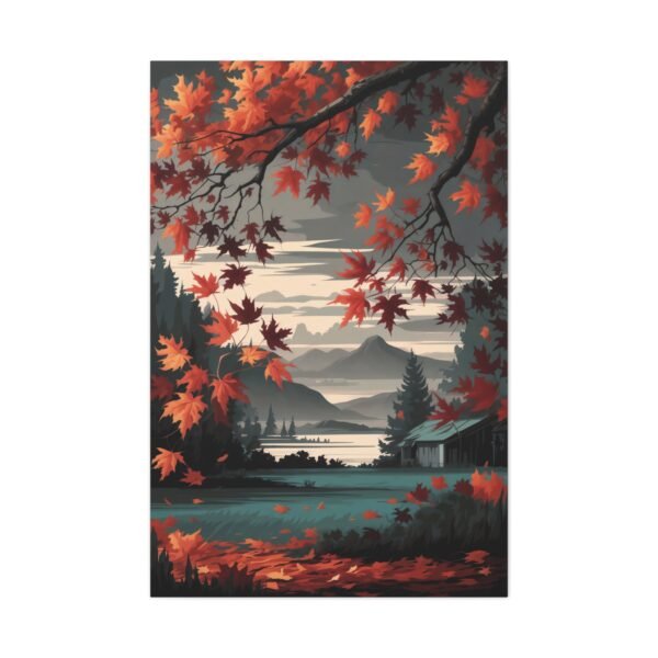 795. Autumn Wind Through Copper Maple Leaves