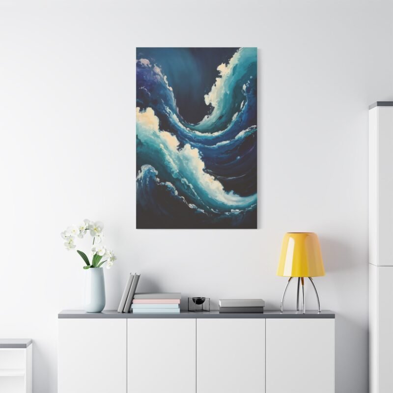 6564435054990975610_2048.jpeg 670. Abstract Sapphire Ocean Currents