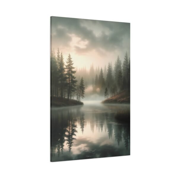 734. Ethereal Fog Over a Quiet Lake - Image 2