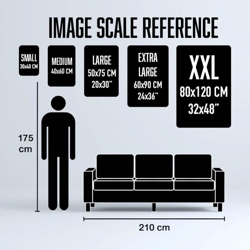 Wall Art Image Scale Reference Wall Art Image Scale Reference