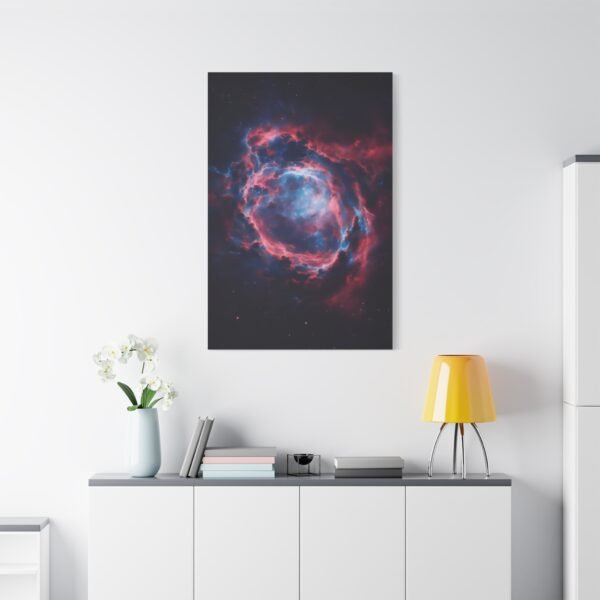 865. Crimson and Indigo Nebula Exploding in Deep Space - Image 3