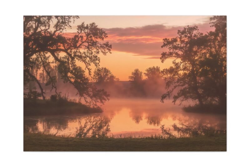 1002. Golden Hour at the Lake