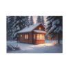 1018. Secluded Winter Cabin