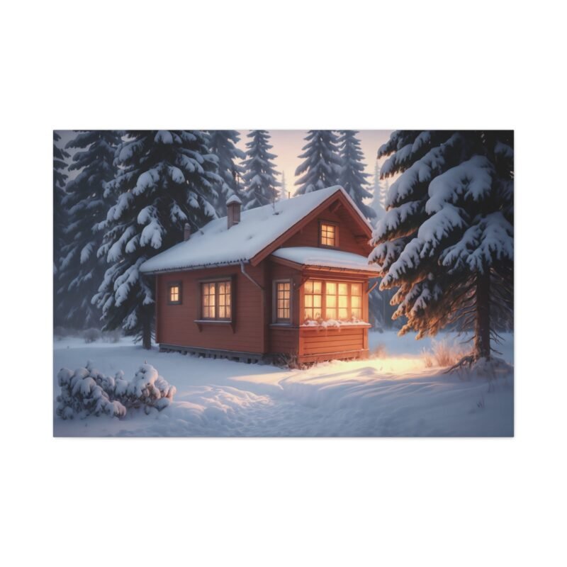 1018. Secluded Winter Cabin
