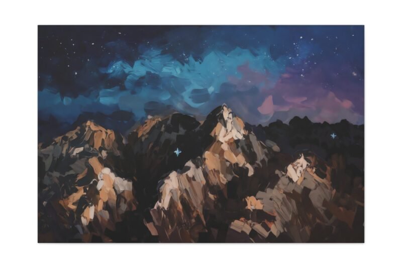 1003. Starlit Mountain Peaks